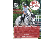 KIA SPRING JUMPING FESTIVAL PLAKÁT.