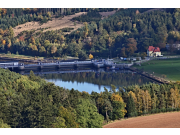 přehrada Kamýk nad Vltavou